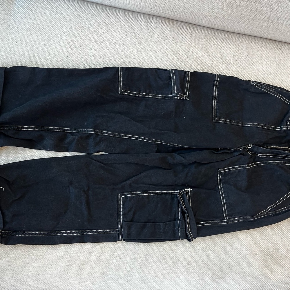 Women’s Black Cargo Jeans